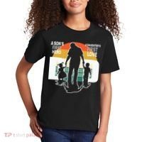 Dad A Sons First Hero A Daughters First Love Father's Day Kids T-Shirt thumb 2