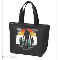 Dad A Sons First Hero A Daughters First Love Father's Day Tote Bag thumb 3