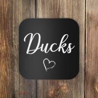 Ducks Above Small Heart Taylor Coaster thumb 0