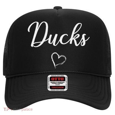 Ducks Above Small Heart Taylor Hat
