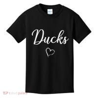 Ducks Above Small Heart Taylor Kids T-Shirt thumb 0