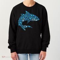 Dot Art Shark Polka Dots Women Women's Sweatshirt thumb 0