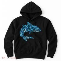 Dot Art Shark Polka Dots Women Hoodie thumb 0