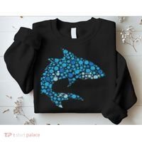 Dot Art Shark Polka Dots Women Sweatshirt thumb 2