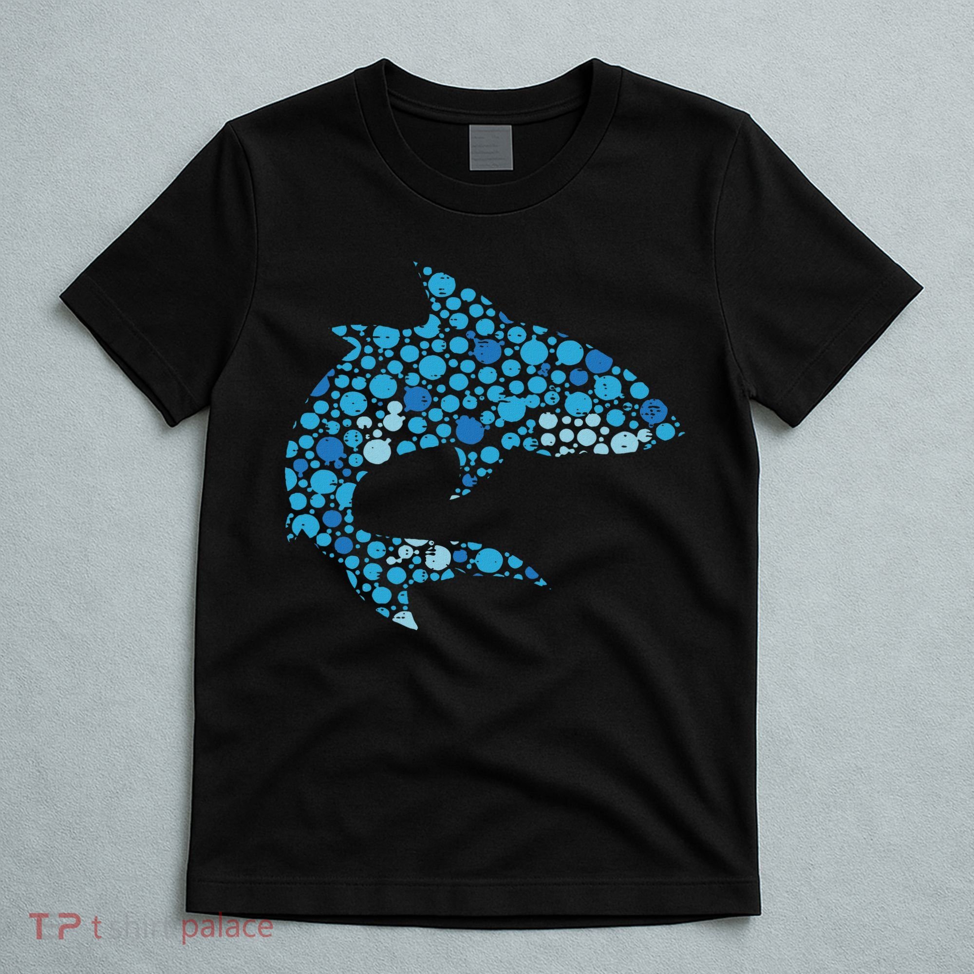 Dot Art Shark Polka Dots Women T-Shirt