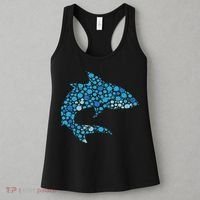 Dot Art Shark Polka Dots Women Women's Tank Top thumb 3