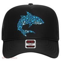 Dot Art Shark Polka Dots Women Hat thumb 0