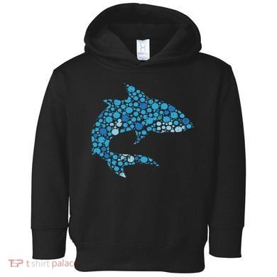 Dot Art Shark Polka Dots Women Toddler Hoodie