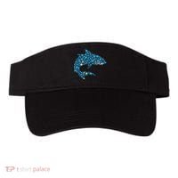 Dot Art Shark Polka Dots Women Visor thumb 0