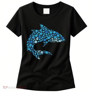 Dot Art Shark Polka Dots Women Women's T-Shirt