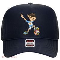Dabbing Argentina Soccer Jersey National Flag Hat thumb 0