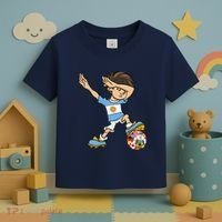 Dabbing Argentina Soccer Jersey National Flag Toddler T-Shirt thumb 3