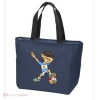 Dabbing Argentina Soccer Jersey National Flag Tote Bag thumb 3