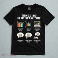 Data Analyst Statistic Scientist Funny Data Engineer Nerd T-Shirt thumb 5