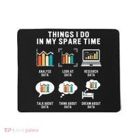Data Analyst Statistic Scientist Funny Data Engineer Nerd Mousepad thumb 0