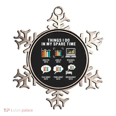 Data Analyst Statistic Scientist Funny Data Engineer Nerd Ornament