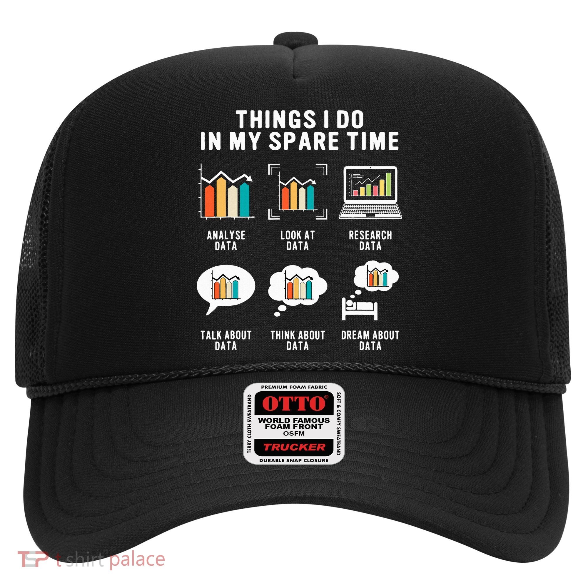Data Analyst Statistic Scientist Funny Data Engineer Nerd Hat