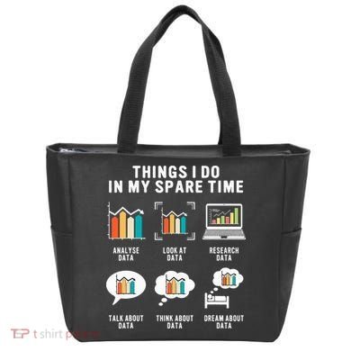 Data Analyst Statistic Scientist Funny Data Engineer Nerd Tote Bag