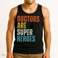 Doctors Are Super Heroes Tank Top thumb 3