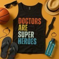 Doctors Are Super Heroes Tank Top thumb 4