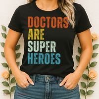 Doctors Are Super Heroes Women's T-Shirt thumb 2