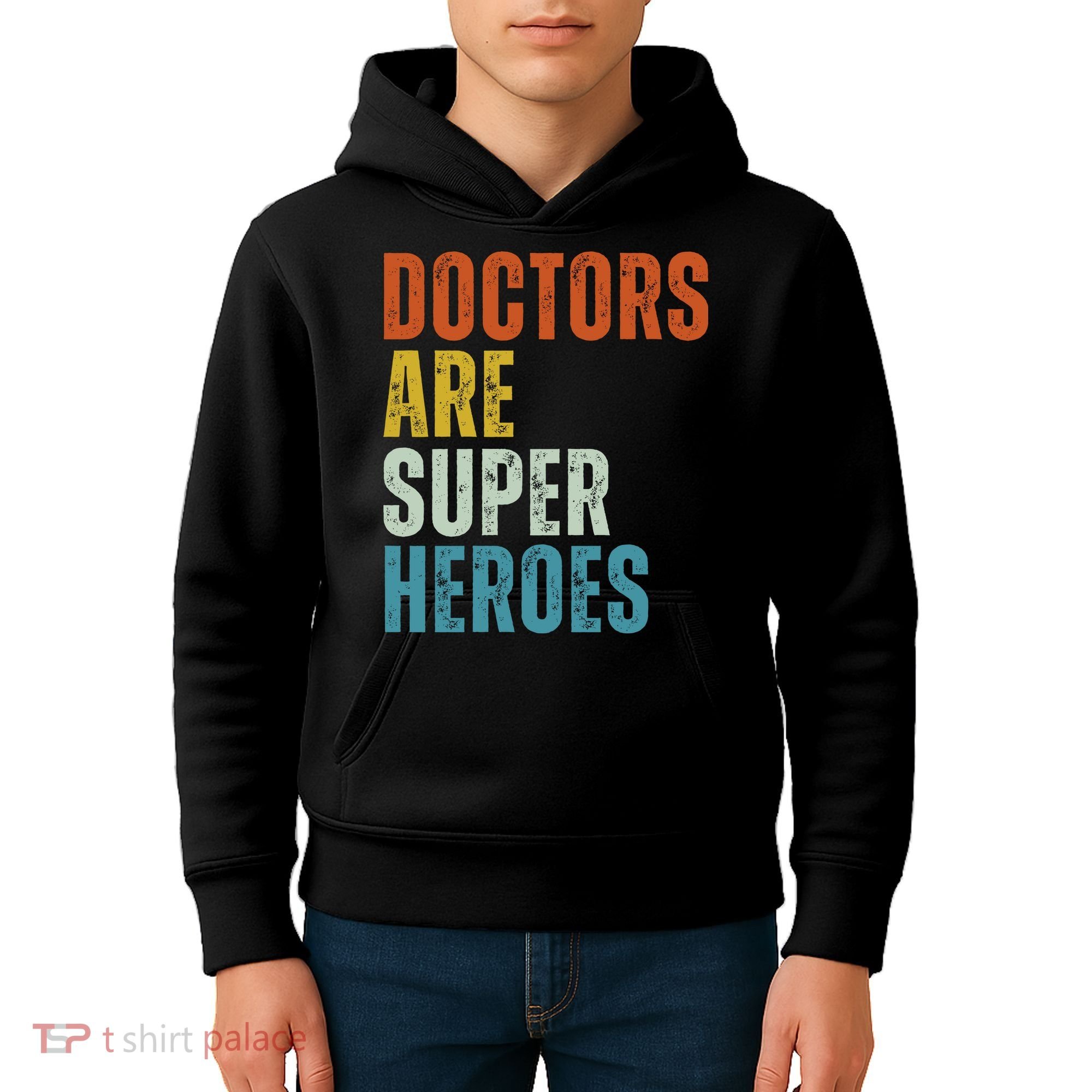 Doctors Are Super Heroes Kids Hoodie