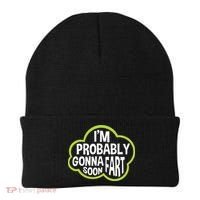 Don't Approach Sarcasm I'm Probably Gonna Fart Soon Funny Beanie thumb 0