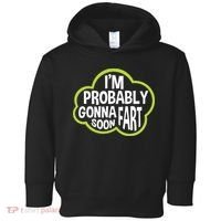 Don't Approach Sarcasm I'm Probably Gonna Fart Soon Funny Toddler Hoodie thumb 0