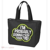 Don't Approach Sarcasm I'm Probably Gonna Fart Soon Funny Tote Bag thumb 3