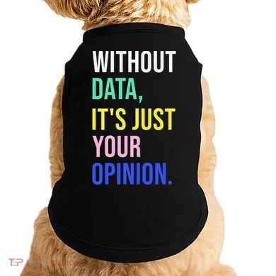 Data Analyst Statistics Statistician Funny Data Engineer Doggie Tank