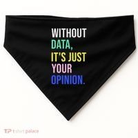 Data Analyst Statistics Statistician Funny Data Engineer USA-Made Doggie Bandana thumb 0