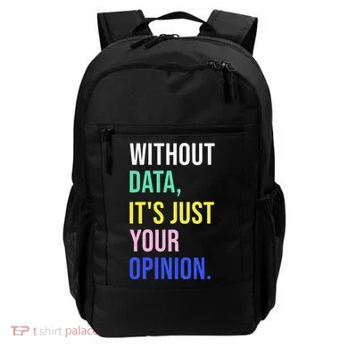 Data Analyst Statistics Statistician Funny Data Engineer Backpack