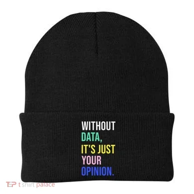Data Analyst Statistics Statistician Funny Data Engineer Beanie