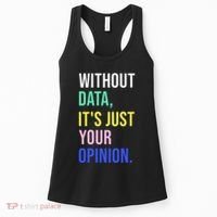 Data Analyst Statistics Statistician Funny Data Engineer Women's Tank Top thumb 0