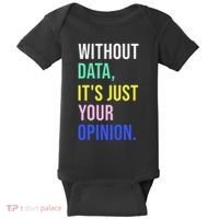 Data Analyst Statistics Statistician Funny Data Engineer Baby Bodysuit thumb 0