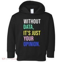 Data Analyst Statistics Statistician Funny Data Engineer Toddler Hoodie thumb 0