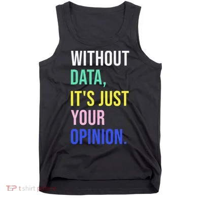 Data Analyst Statistics Statistician Funny Data Engineer Tank Top