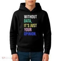 Data Analyst Statistics Statistician Funny Data Engineer Kids Hoodie thumb 4