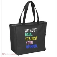 Data Analyst Statistics Statistician Funny Data Engineer Tote Bag thumb 2