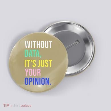 Data Analyst Statistics Statistician Funny Data Engineer Button