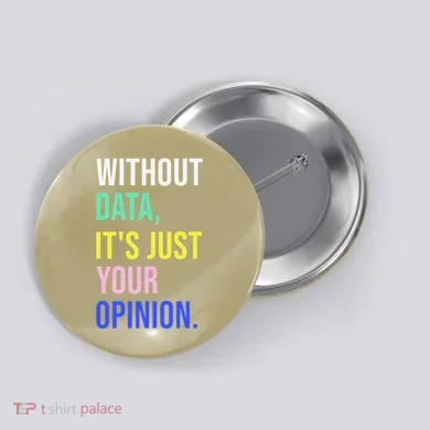 Data Analyst Statistics Statistician Funny Data Engineer Button