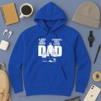Dad A Sons First Hero Daughters First Love FatherS Day Gift Hoodie thumb 3