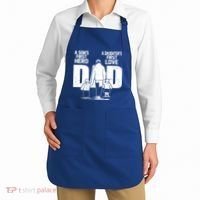 Dad A Sons First Hero Daughters First Love FatherS Day Gift Apron thumb 2