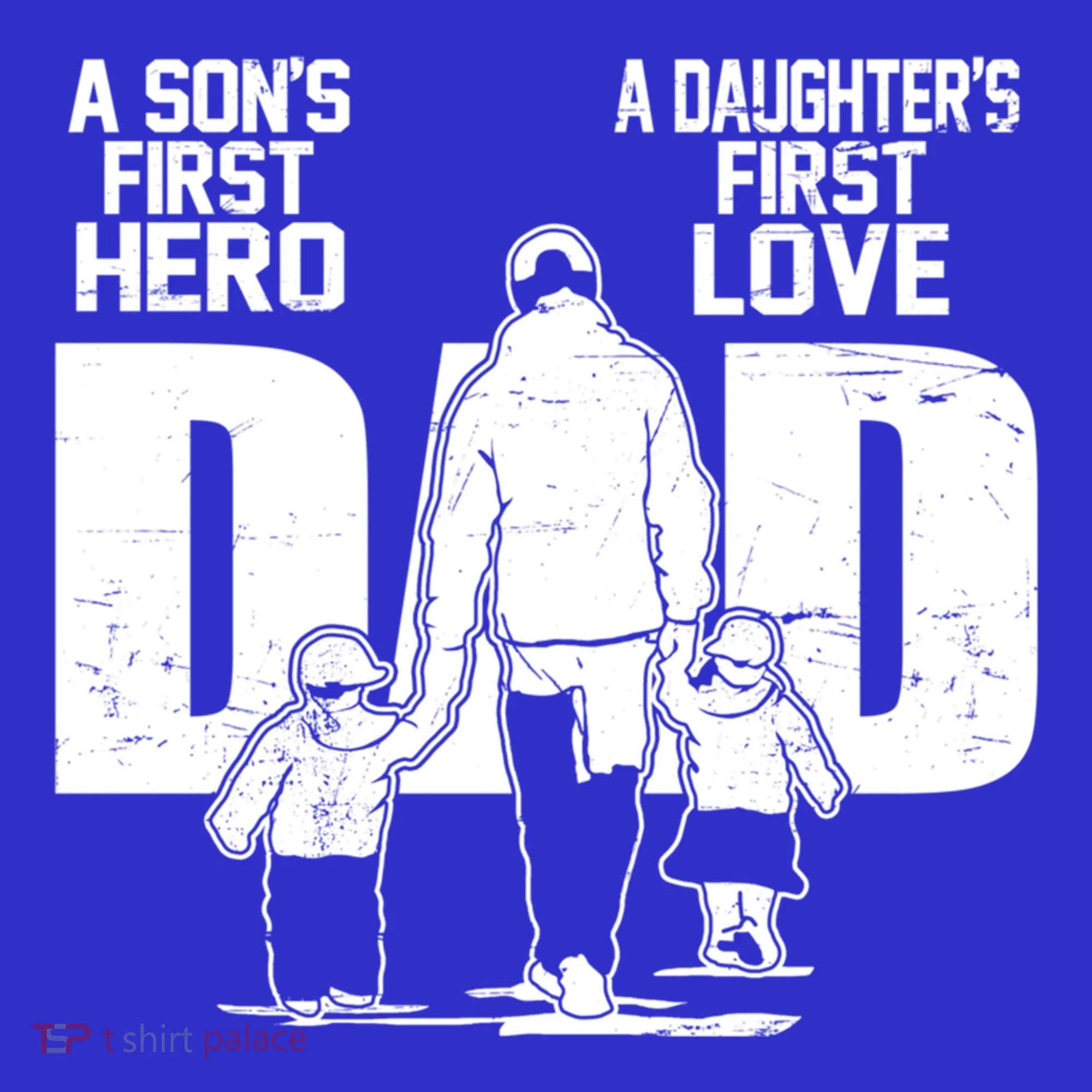 Dad A Sons First Hero Daughters First Love FatherS Day Gift Button