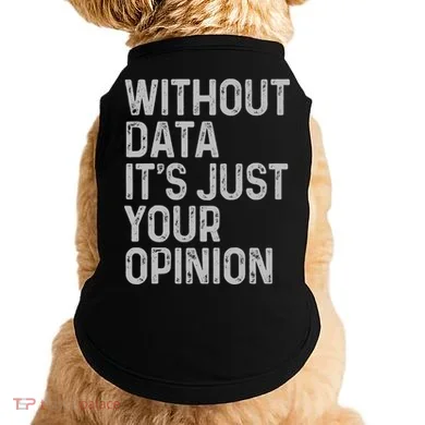 Data Analyst Statistic Statistician Funny Data Engineer Nerd Doggie Tank