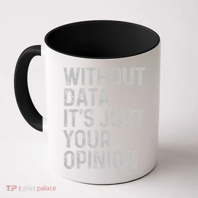 Data Analyst Statistic Statistician Funny Data Engineer Nerd Coffee Mug