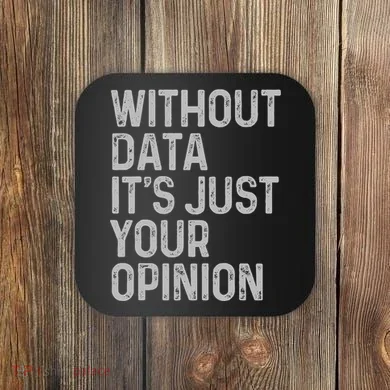 Data Analyst Statistic Statistician Funny Data Engineer Nerd Coaster