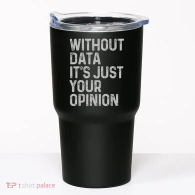 Data Analyst Statistic Statistician Funny Data Engineer Nerd Tumbler
