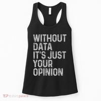 Data Analyst Statistic Statistician Funny Data Engineer Nerd Women's Tank Top thumb 0