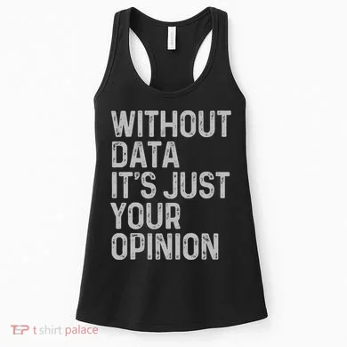 Data Analyst Statistic Statistician Funny Data Engineer Nerd Women's Tank Top